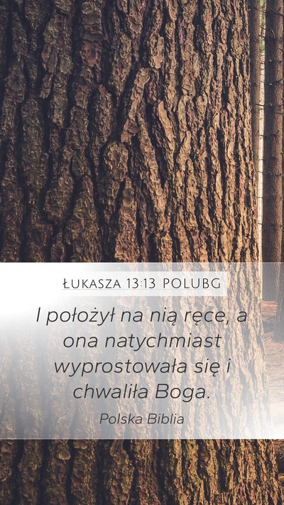 Łukasza 13:13 POLUBG Bible Verse Image