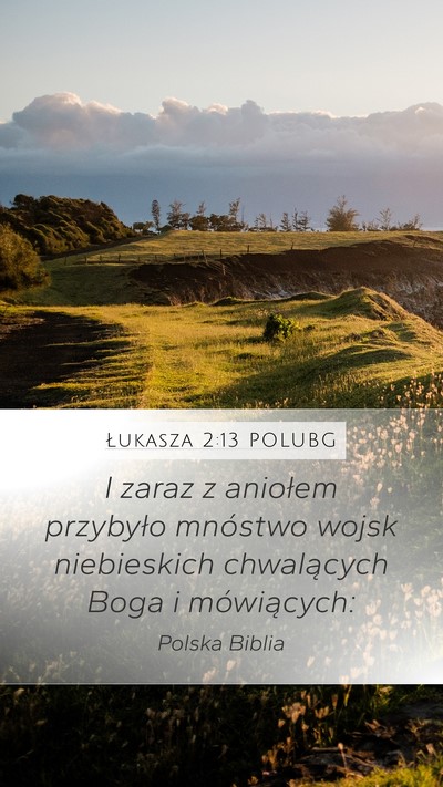 Łukasza 2:13 POLUBG Bible Verse Image