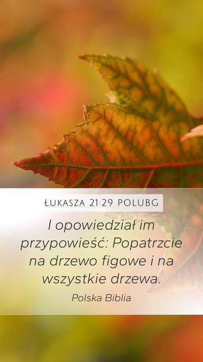 Łukasza 21:29 POLUBG Bible Verse Image