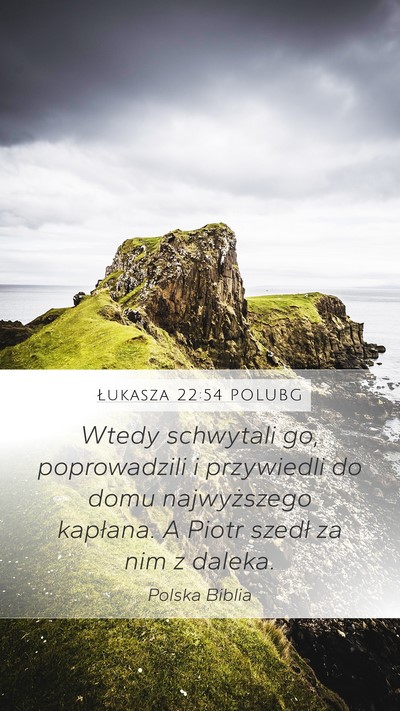 Łukasza 22:54 POLUBG Bible Verse Image