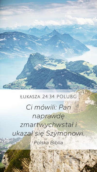 Łukasza 24:34 POLUBG Bible Verse Image