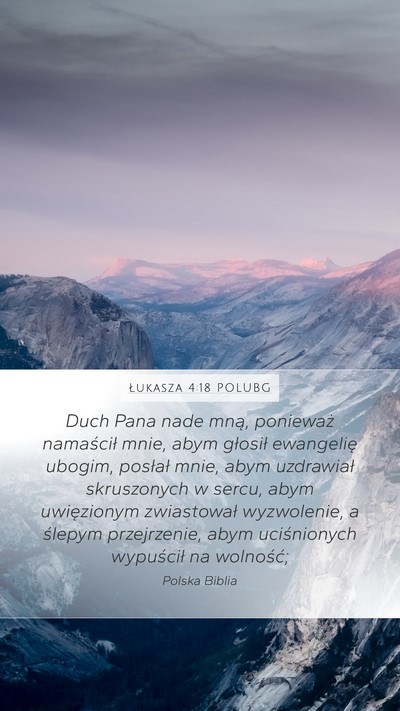 Łukasza 4:18 POLUBG Bible Verse Image