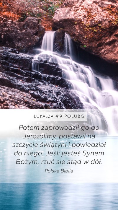Łukasza 4:9 POLUBG Bible Verse Image
