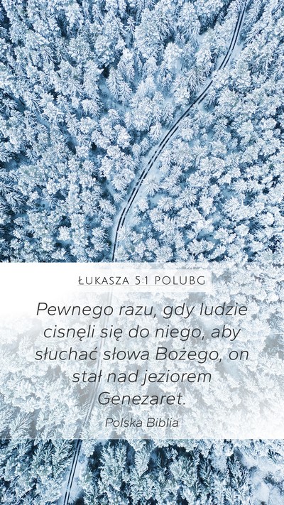 Łukasza 5:1 POLUBG Bible Verse Image