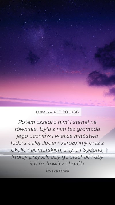 Łukasza 6:17 POLUBG Bible Verse Image