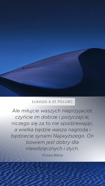 Łukasza 6:35 POLUBG Bible Verse Image