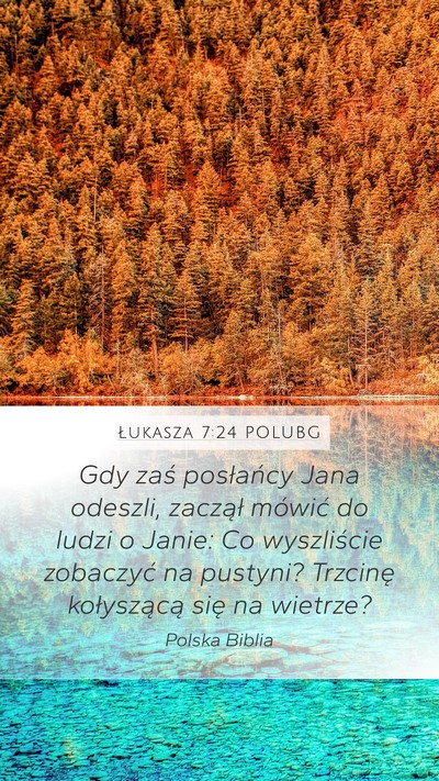 Łukasza 7:24 POLUBG Bible Verse Image